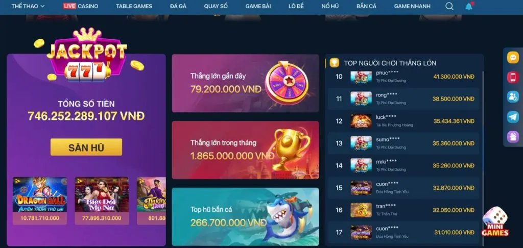 Người chơi casinomcw ăn mừng chiến thắng Jackpot lớn trên điện thoại di động